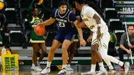 El Shakery Records 12 Points, 8 Rebounds in 61-44 Loss at George Mason