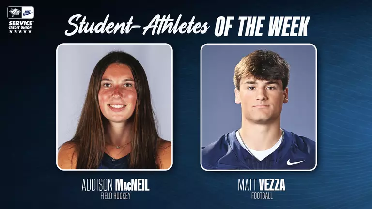 Service Credit Union Student-Athletes of the Week: Addison MacNeil and Matt Vezza