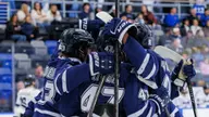 Men’s Hockey Shuts Out Bentley, 3-0