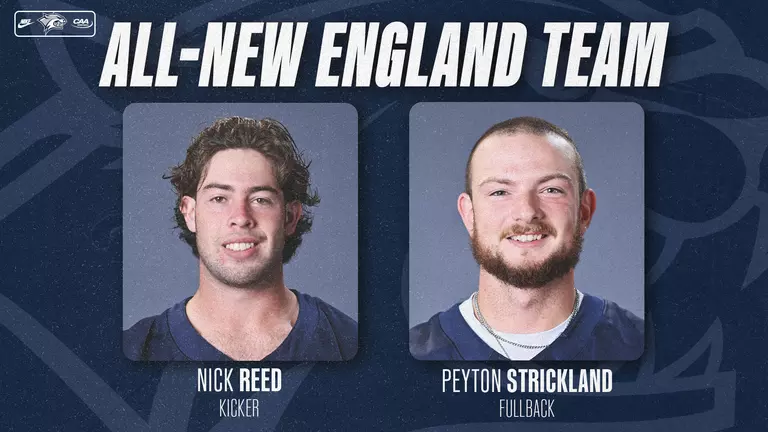 Reed, Strickland Selected to All-New England Team