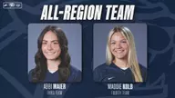 Abbi Maier & Maddie Kolb Earn All-Region Accolades