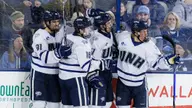 Men’s Hockey Takes Game 1 of Border Battle with 1-0 Win at #11 Maine