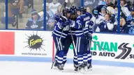 Men’s Hockey Sweeps #11 Maine with 3-2 Win