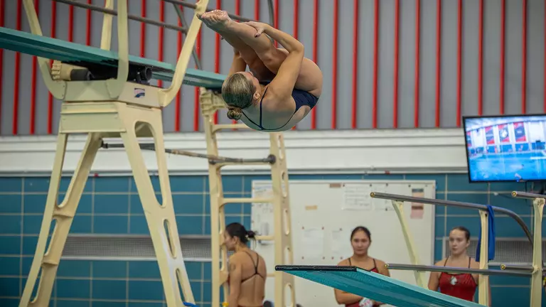 Mahon, Mahoney, Wright, Blume lead way in 156-144 loss at Northeastern