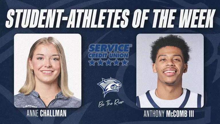Service Credit Union Student-Athlete of the Week: Anne Challman and Anthony McComb III