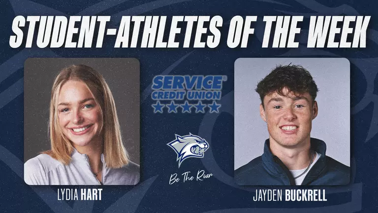 Service Credit Union Student-Athletes of the week: Lydia Hart and Jayden Buckrell