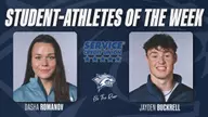 Service Credit Union Student-Athletes of the Week: Dasha Romanov and Jayden Buckrell