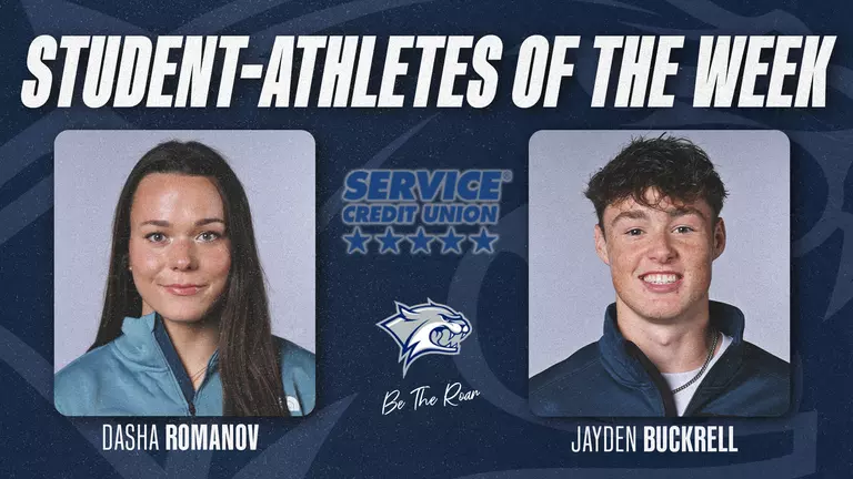 Service Credit Union Student-Athletes of the Week: Dasha Romanov and Jayden Buckrell
