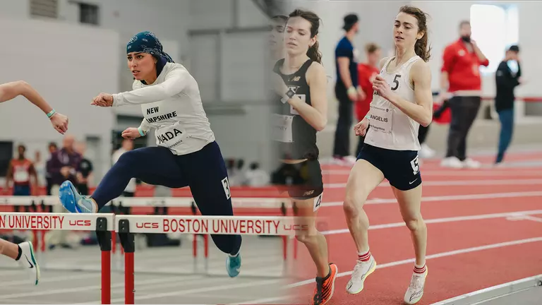 DeAngelis and Nada Record Runner-Up Finishes at New Englands; UNH Places 5th
