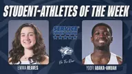 Service Credit Union Student-Athletes of the Week: Emma Reaves and Yoofi Abaka-Amuah