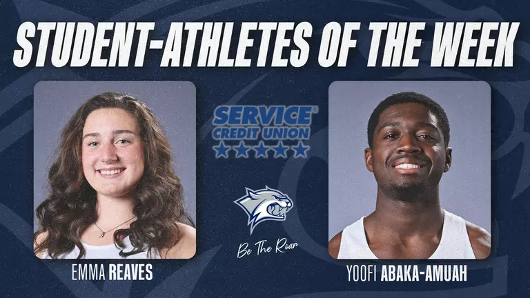 Service Credit Union Student-Athletes of the Week: Emma Reaves and Yoofi Abaka-Amuah