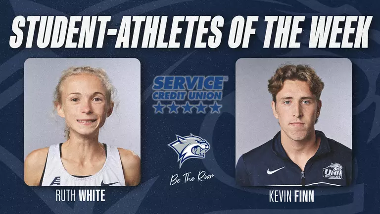 Service Credit Union Student-Athlete of the Week: Ruth White and Kevin Finn