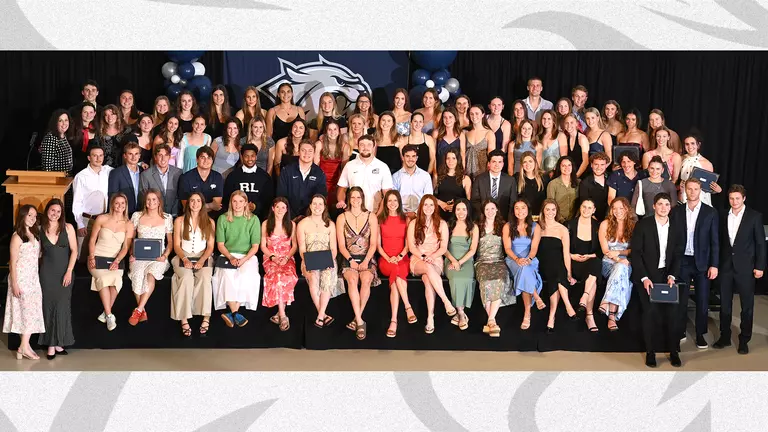 UNH Inducts 56 Student-Athletes into National Collegiate Honor Society