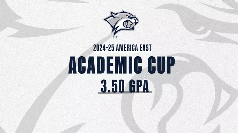 UNH Records 3.50 GPA in Pursuit of 2024-25 America East Academic Cup