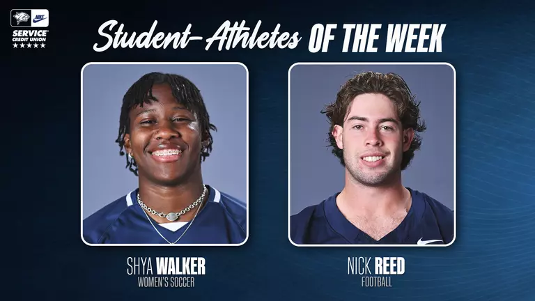 Service Credit Union Student-Athletes of the Week: Shya Walker and Nick Reed