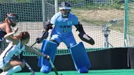 Johnson Records Career-High 14 Saves in Loss at #17 Rutgers