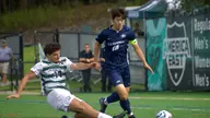 Men’s Soccer Wins 3-2 Thriller at Binghamton