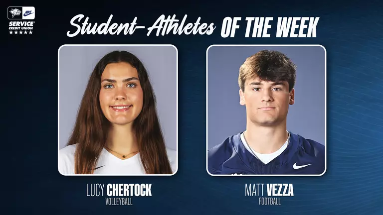 Service Credit Union Student-Athletes of the Week: Lucy Chertock and Matt Vezza