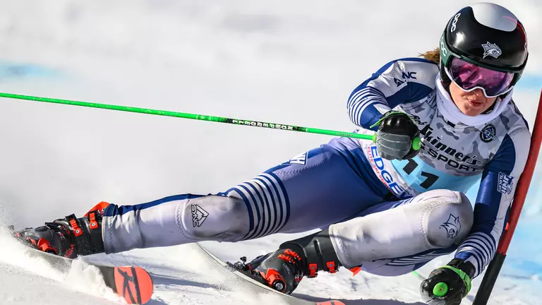 Buckrell Tops Giant Slalom Competition, Paces Alpine Following Second Day at Colby Carnival