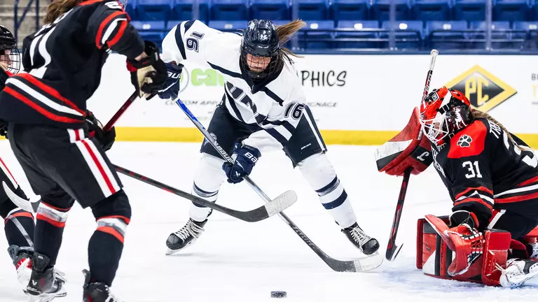 'Cats Edged by No. 7 Northeastern, 2-1