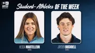 Service Credit Union Student-Athletes of the Week: Hedda Martelleur and Jayden Buckrell