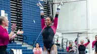 Mullin Wins AA, 'Cats Score Road Season-High 195.175 at NC State Quad Meet
