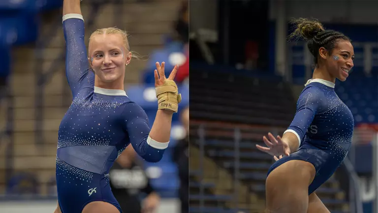 Gymnast Mullin, Himes Win EAGL Weekly Awards