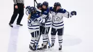 Women's Hockey Tops No. 13 Holy Cross, 3-2