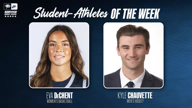 Service Credit Union Student-Athletes of the Week: Eva DeChent and Kyle Chauvette