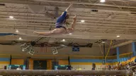 Harvey Takes First on Beam, Wildcats Place Third at EAGL Championship