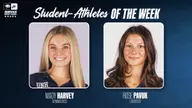 Service Credit Union Student-Athletes of the Week: Mady Harvey and Rose Pavuk