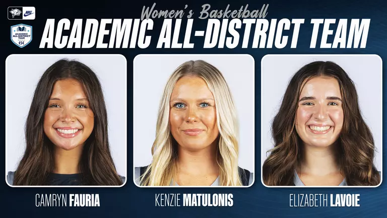 Fauria, Matulonis and Lavoie Named to CSC Academic All-District Team