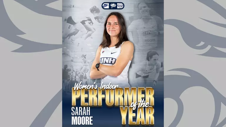 Sarah Moore Named America East Women's Indoor Performer of the Year
