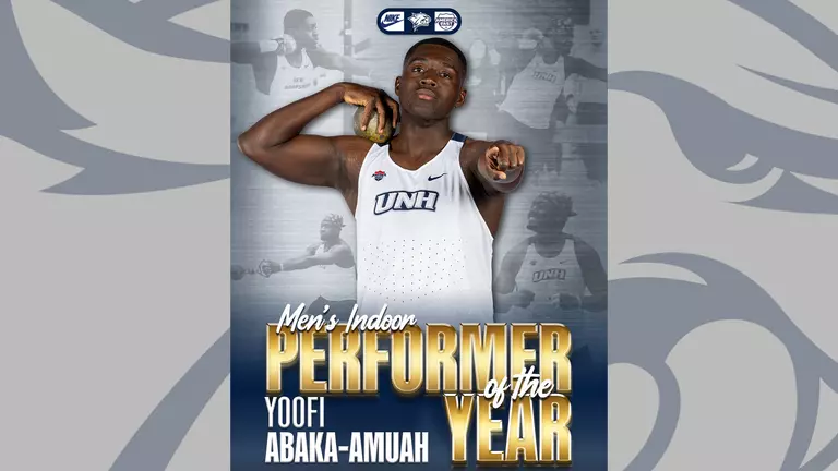 Yoofi Abaka-Amuah Named America East Men's Indoor Performer of the Year