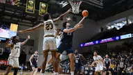 El Shakery Records 20 Points, 10 Rebounds in Quarterfinal Loss at UMBC