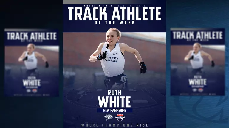 Ruth White Named America East Track Athlete of the Week