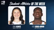 Service Credit Union Student-Athletes of the Week: Emma Reaves and Yoofi Abaka-Amuah