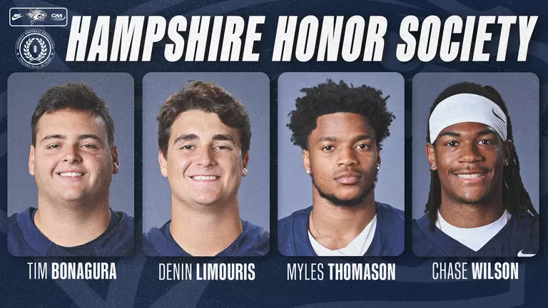 Four Wildcats Named to NFF Hampshire Honor Society