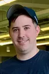 Headshot of UNH swimming and diving assistant coach Derek Peabody