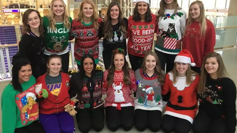 UNI Dance Team Holds December Youth Clinic