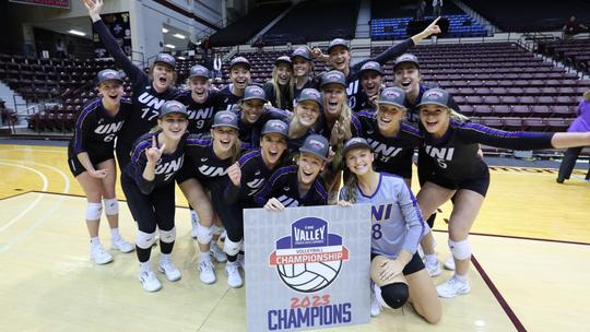 Image related to UNI volleyball reflects on another successful campaign in 2023