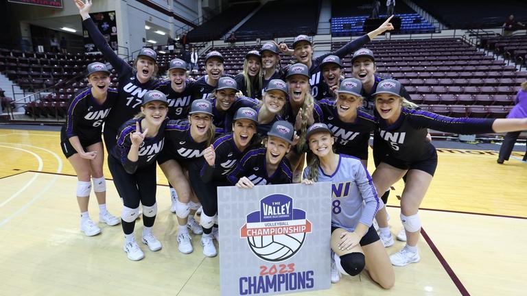 Image related to UNI volleyball reflects on another successful campaign in 2023
