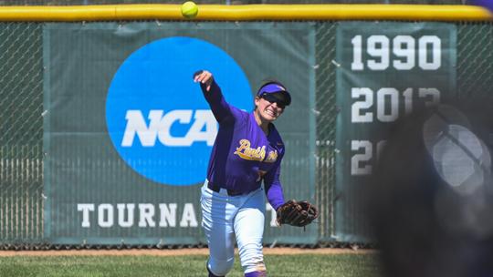 Image related to UNI softball: Comeback at Bradley falls short in 3-2 loss