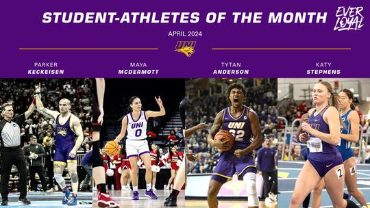 Image related to Panthers honor April Student-Athletes of the Month