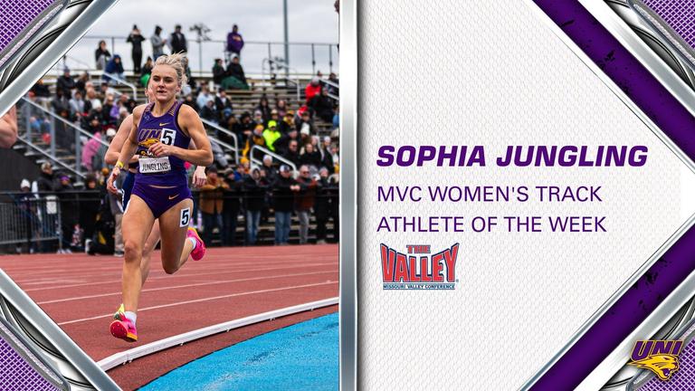 Image related to Jungling named MVC Track Athlete of the Week