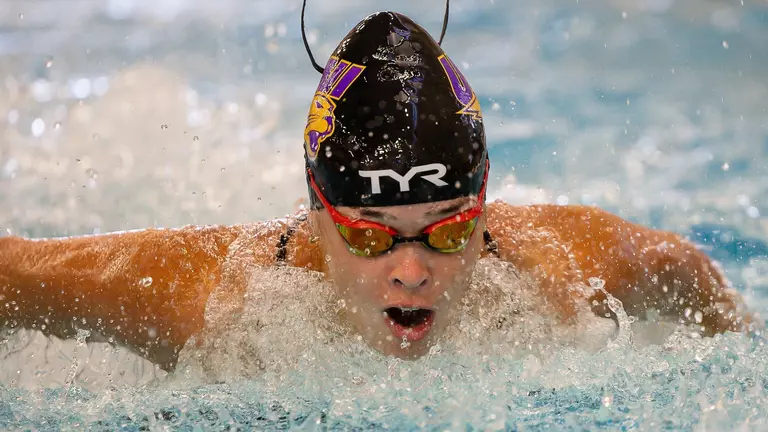 UNI swim and dive opens 2025-26 season with Purple and Gold Intrasquad