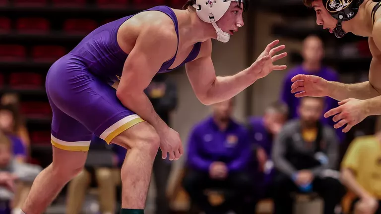 UNI wrestling wins Cougar Clash team title with three individual champions