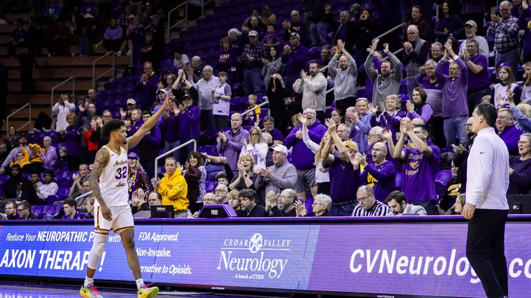 Panther men’s basketball rounds out home schedule with rout of Flames