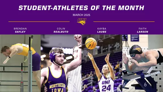 Image related to UNI honors Student-Athletes of the Month for March