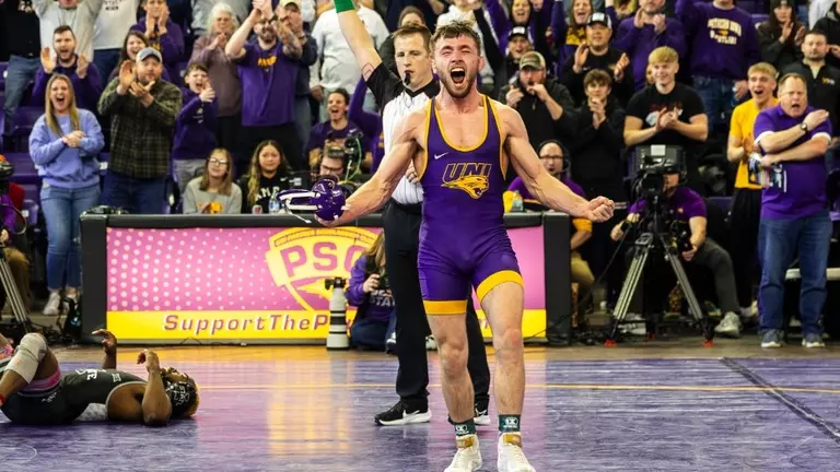 UNI wrestling’s historic season culminates in Philadelphia at NCAA Championships